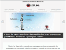 Tablet Screenshot of keltecsul.com.br